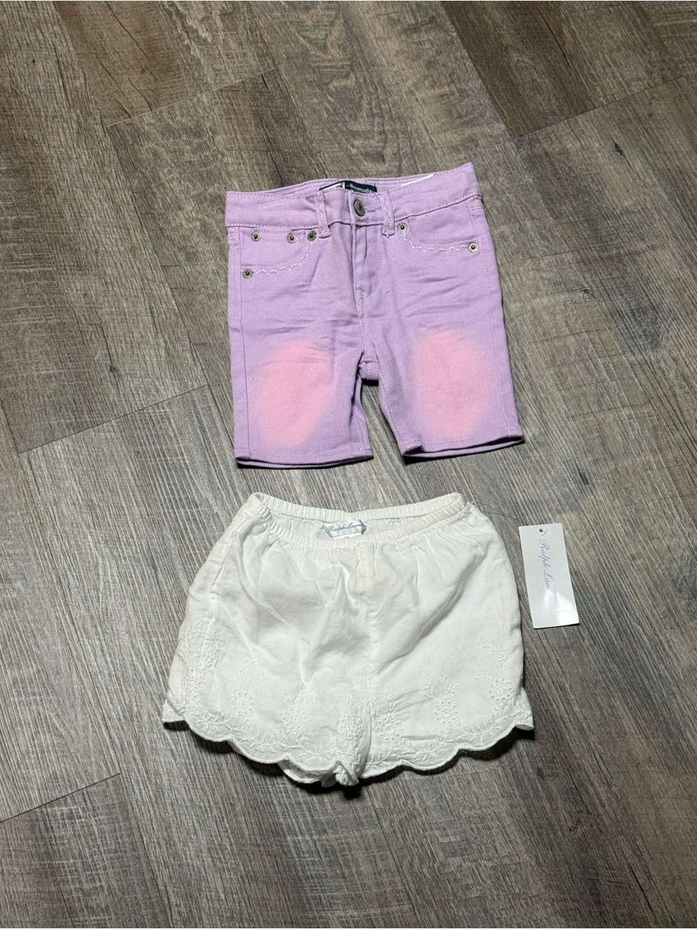 Girls set of 2 shorts  C1